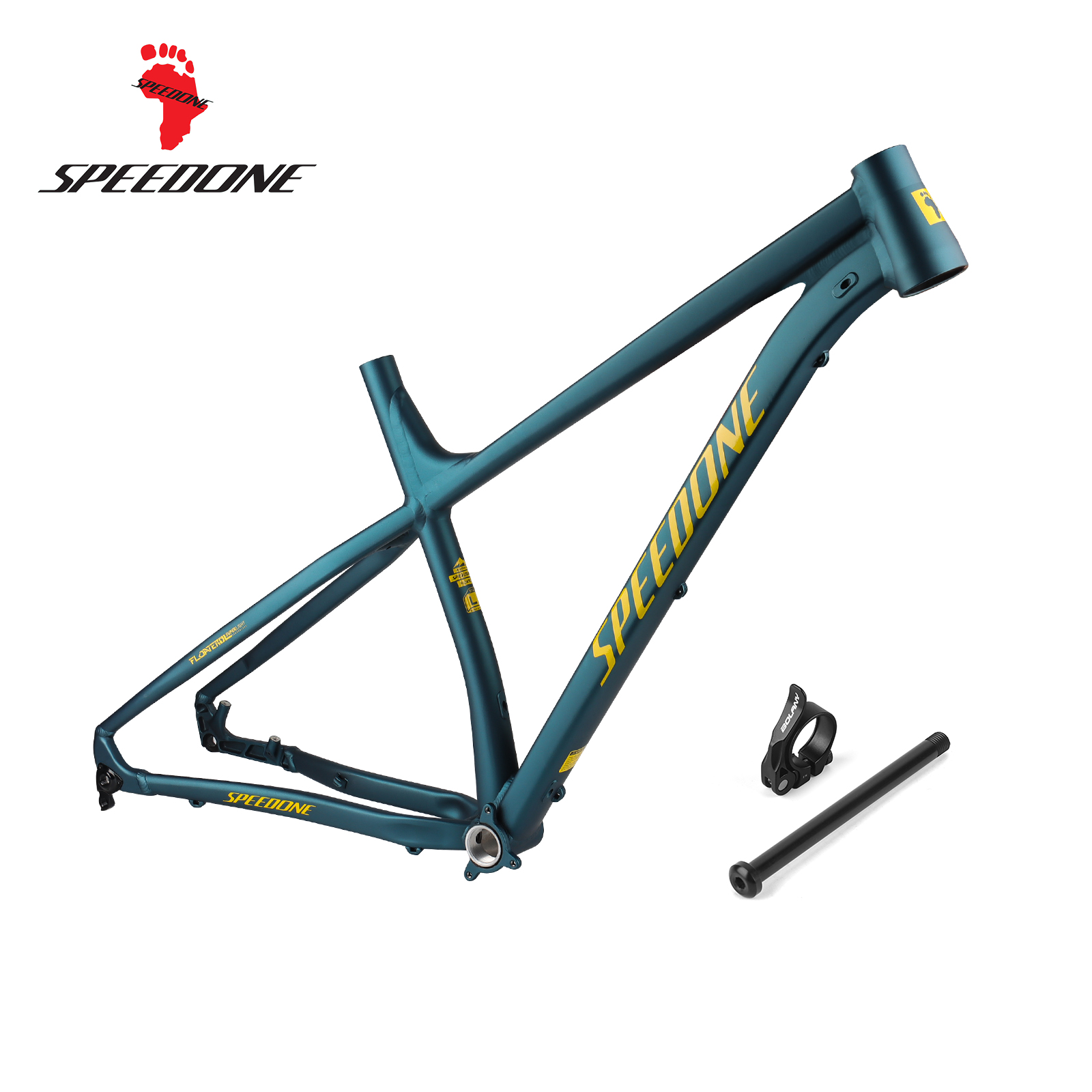 Mountain Biking Colorado - スピード-マウンテンバイク用アルミニウムフレーム,MTB,ポスト,耐久性,レース,グラデーションカラー,29er, 148mm, 29インチ