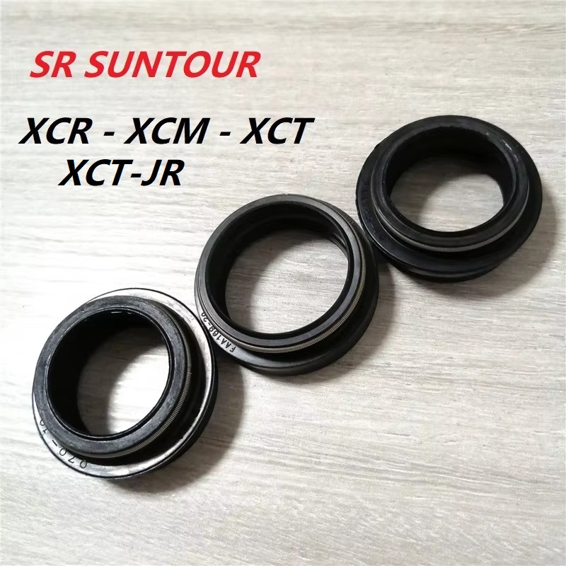Xcm Mountain Biking - サンツアー-xctxcmcmxcrフォークチューブ,防塵シール,ゴムシール,xcr32mm xcm30mm xct28mm,フォーク,集塵機リング