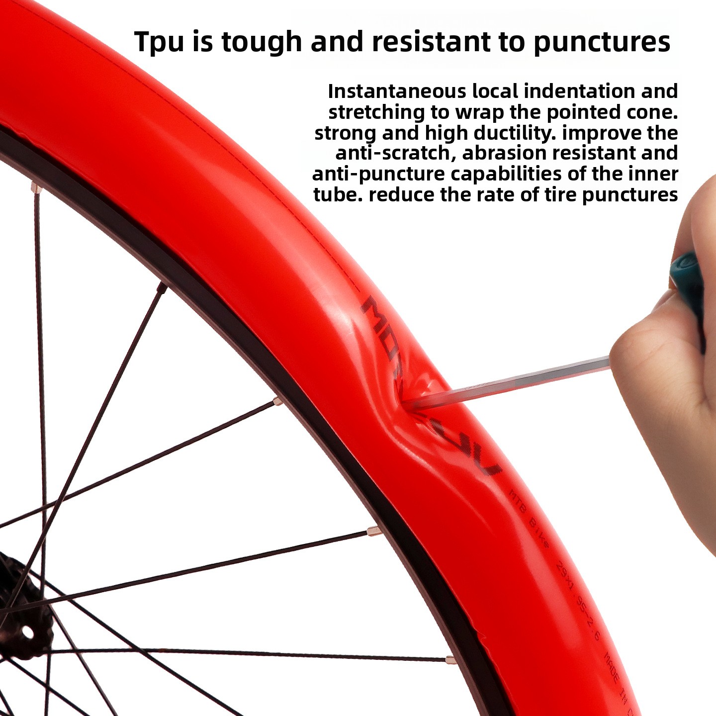 マウンテンバイクTPUインナーチューブ 26/27.5/29 - Mountain Biking Tube のレビューと価格