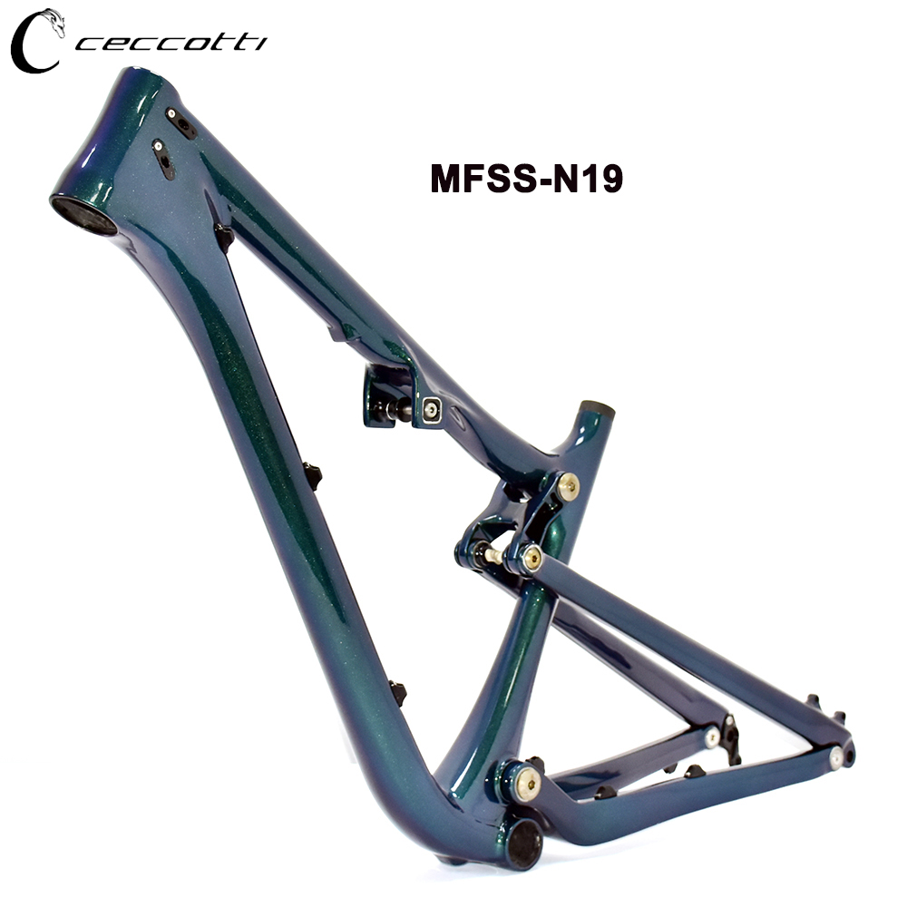 カメレオンカラーのカーボンファイバーフレームセット,27.5 - Mountain Biking Colorado のレビューと価格