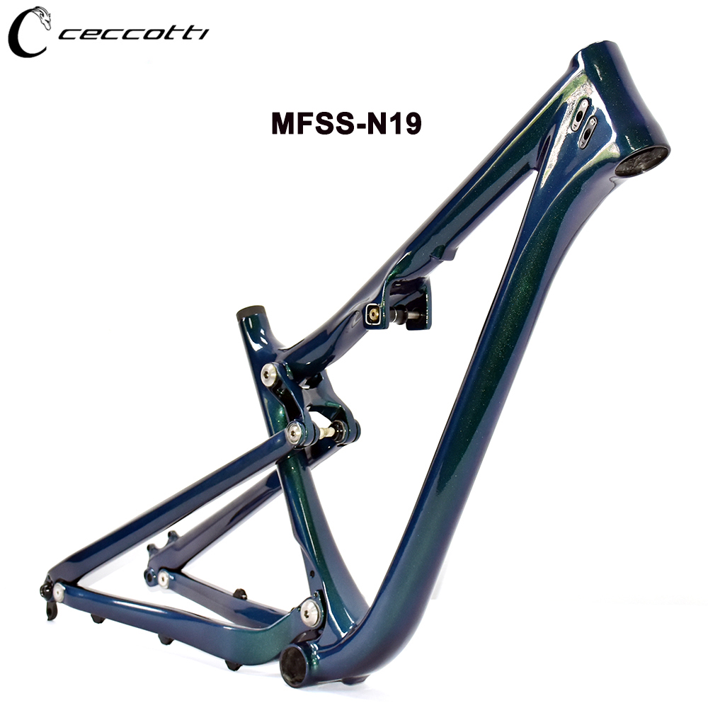 カメレオンカラーのカーボンファイバーフレームセット,27.5 - Mountain Biking Colorado のレビューと価格