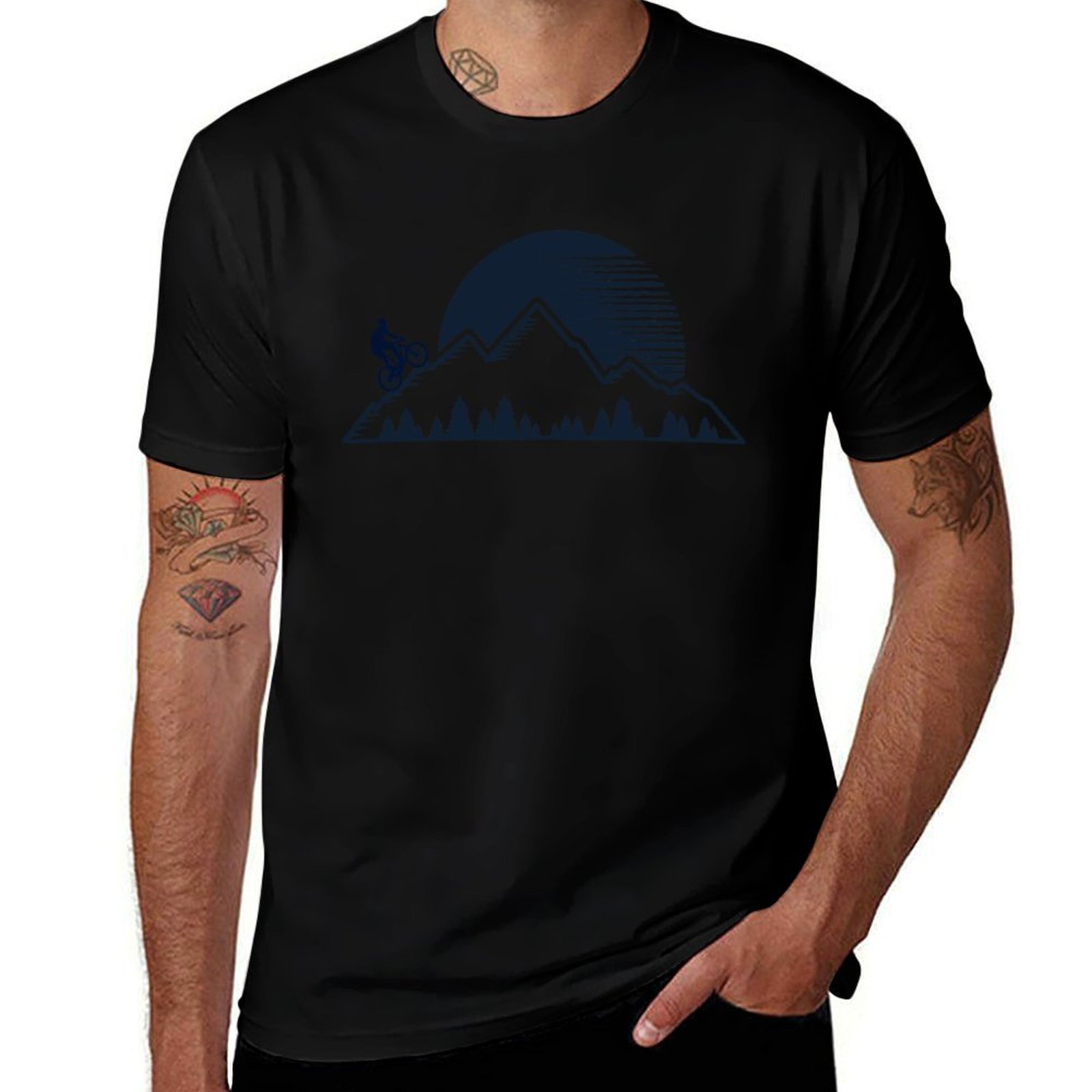 ヴィンテージ マウンテン バイク コロラド Tシャツ ワーク - Mountain Biking Colorado のレビューと価格