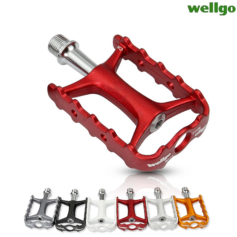 Wellgo-オリジナルのM111クイックリリースバイクペダ - Xcm Mountain Biking のレビューと価格
